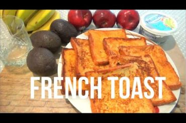 Healthy French Toast (Wholemeal Bread)