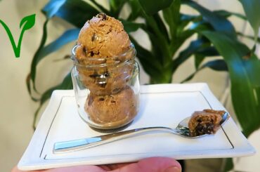Raw Vegan gluten-free  cookie dough Healthy  Recipe #sugarfreecookiedough #glutenfreevegan