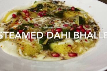 Steamed Dahi Bhalle | No Oil | Healthy Recipe | Sarika kumar Recipes