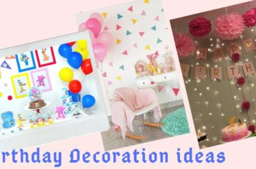 Birthday decoration Easy ideas at home#Birthday Themes for Girls & Boys Ideas#Easy Decoration ideas#