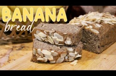 BANANA BREAD resep | healthy and easy breakfast or dessert