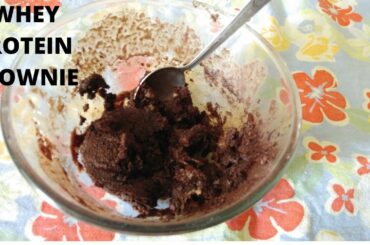 whey protein oats brownie / breakfast recipes/Indian recipe with macros