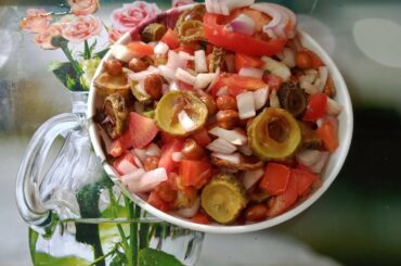 Healthy ,& Easy tasty salad recipe |Quick salad recipe |karela salad Easy preparation