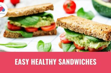 Easy Healthy Sandwiches Recipe | Meenakshi Garodia