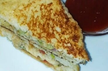 chickpeas sandwich recipe//Chole sandwich recipe//healthy and tasty breakfast recipe
