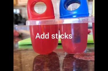 U.S. Army World Class Athlete Program (WCAP) Healthy Recipe by MAJ Kelly Kaim - Fruit Popsicles