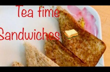 2 healthy Brown bread sandwiches for tea time | Oregano cheese sandwich | Boiled egg butter sandwich