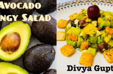 Quick Healthy Light “Avocado Tangy Salad” | Fun Food Finesse@Mommy & Me