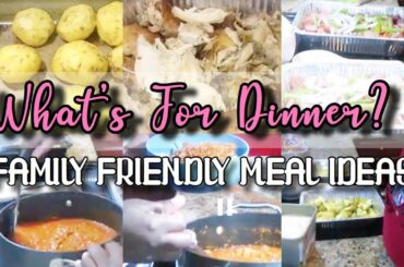 WHAT'S FOR DINNER | EASY WEEKNIGHT MEALS FOR MY FAMILY | MEAL PREP AND IDEAS FOR FAMILIES DINNER