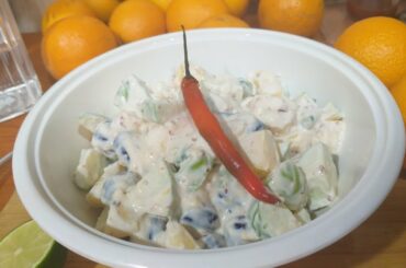 Healthy and Easy salad recipe / Hot and sour fruit salad