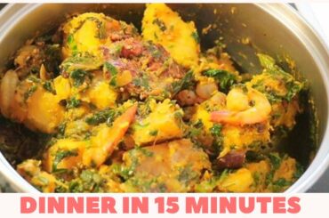 #easydinnerideas #easylunchideas  15 MINUTES DELICIOUS YAM PORRIDGE | PERFECT LUNCH/DINNER RECIPE