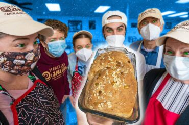 I Surprised Everyone At Work With Homemade Bread! (recipe video)