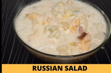 Russian Salad Recipe | Healthy Salad Recipe By Kitchen Island