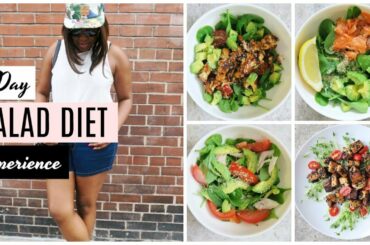 I TRIED EATING SALADS FOR A WEEK! And this happened...