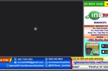 Healthy Recipes Using Relief Goods | INC Radio MIMAROPA - May 20, 2020