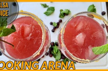 Refreshing Falsa Juice Recipe | Healthy Summer Drink Recipes | Cooking Arena