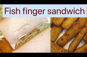 Outdoor Lunch | Restaurant style Fish finger quickest sandwich | Fast food | Kids most Favourite