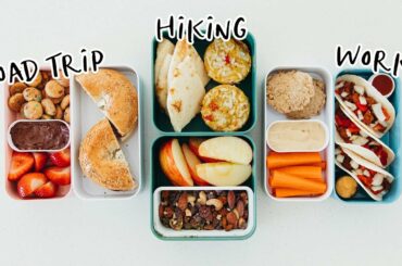 A Packed Lunch for 3 Different Occasions (vegan)