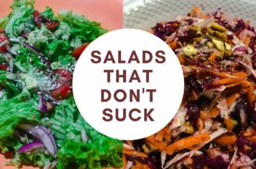 Delicious Vegan Salads Recipes that DON’T Suck
