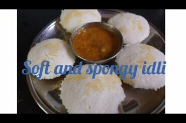 Soft and Spongy Idli| Idli recipe without baking soda | Healthy breakfast recipe |Kannada recipe