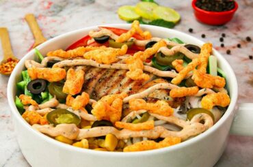 Grilled Chicken Salad Recipe By SooperChef | Ramzan Special Recipes