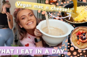 WHAT I EAT IN A DAY! MEAL PREP, 'HEALTHIER' MAC N CHEESE, BANANA BREAD FAIL & MORE! | EmmasRectangle