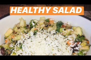 Healthy Salad Recipe That Actually Tastes Amazing // Healthy Meal Plans