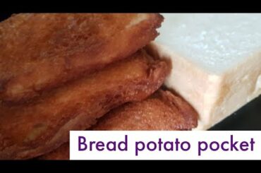 Bread Potato Pocket | Evening snacks recipe | Bread recipes | Madrascooking