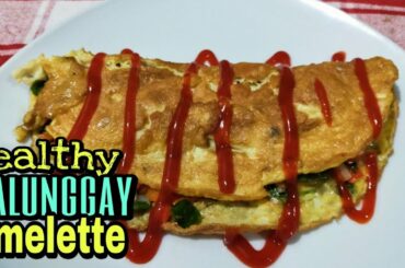 OMELETTE (malunggay)healthy veggie | malunggay recipe | v#54