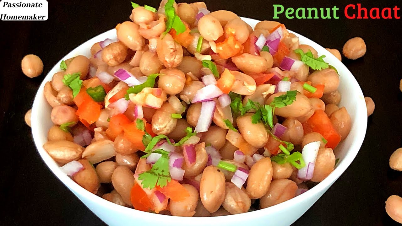 Healthy Peanut Chaat Masala – Best Snack Recipe – Masala Palli Chaat – Boiled Peanut Chaat Salad Healthy Peanut Chaat Masala - Best Snack Recipe - Masala Palli Chaat - Boiled Peanut Chaat Salad