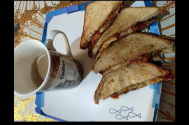 Tawa sandwich Brown bread Se Bana healthy sandwich