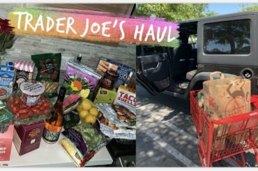 $150 TRADER JOE'S HAUL + MEAL IDEAS *HEALTHY AF*