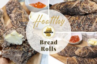 Healthy Bread Rolls - German Bakery Recipe