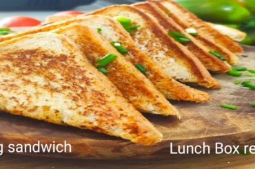 Mixed vegetable sandwich/lunch box recipe/ healthy and simple recipe