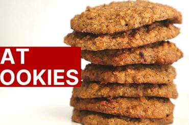 Oat Cookies/ Healthy Breakfast/ Vegan Recipes for Beginners/ Egg-free