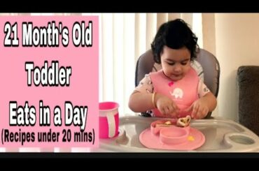 What my 21 month’s old toddler eats in a day| toddler meal ideas