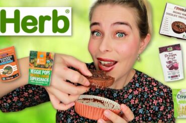 TRYING WEIRD AND INTERESTING HEALTHY SNACKS FROM iHERB / Taste test