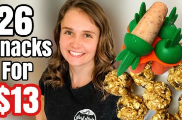 Weekly Family Food Prep | Healthy Homemade Snack Ideas | Julia Pacheco