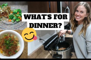 WHAT'S FOR DINNER? | WEEKLY DINNER IDEAS 2020 | HEALTHY WEEKNIGHT DINNERS | DINNER IDEAS ON A BUDGET