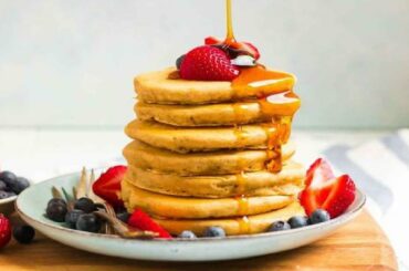 How To Cook | Make Oatmeal Pancakes | Healthy Breakfast Recipe  Easy Cooking | Recipes ASMR Sound