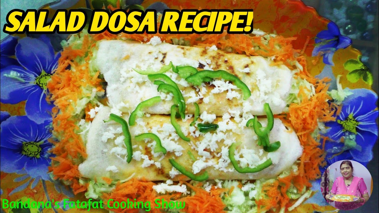 Healthy Salad Dosa | Veg Dosa | Quick and Easy Breakfast recipe | spring dosa recipe by bandana | Healthy Salad Dosa | Veg Dosa | Quick and Easy Breakfast recipe | spring dosa recipe by bandana |
