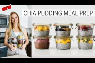 MEAL PREP CHIA PUDDING | freeze it for weeks + healthy breakfast ideas