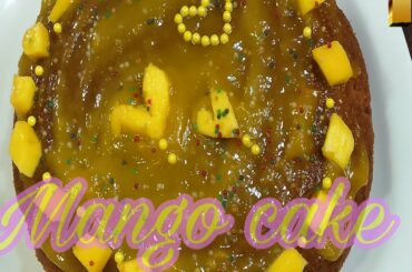 Tasty mango cake ||Neelu's kitchen||healthy recipe||Try it now..