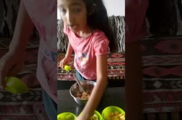 Lockdown kids activity - Easy and healthy fruit salad