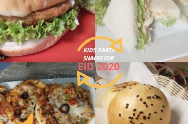 Eid Snack Ideas for Kids By UB's Menu| (Eid Special Recipes)| Kids party snacks for eid 2020|