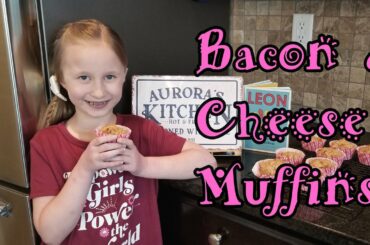 How to make Bacon and Cheese Muffins (healthy snacks for kids!)