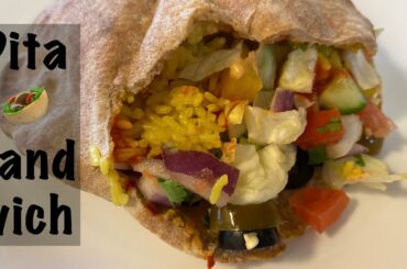Healthy Pita Pocket Sandwich | Lots of Veggie | Quick n Easy