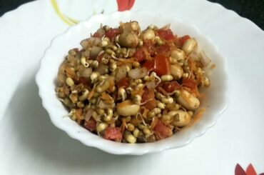 Sprouts Chat | Sprouts Masal | Sprouts Salad | Tummy Treat | Healthy salad