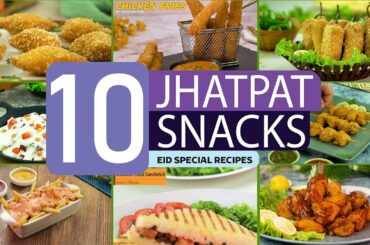 Jhatpat Eid Snacks Recipes By SooperChef | Easy and Quick Snacks Recipes | Eid Special Recipes