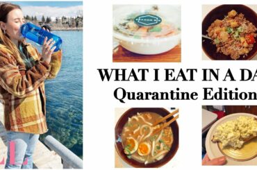 What I Eat In a Day | 5 Days of Healthy and Realistic Quarantine Meal Ideas + RECIPES | Layla Lane